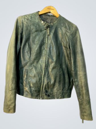 Green Leather Jacket