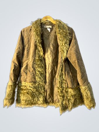 JP COLLECTION Fur Trimmed Jacket