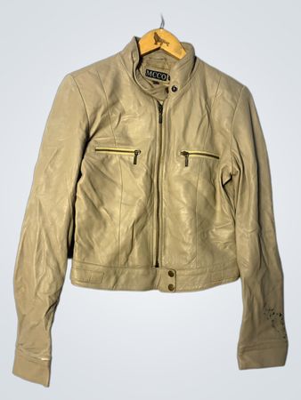 MCCO Beige Leather Jacket