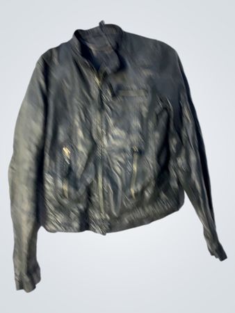 Black Faux Leather Jacket