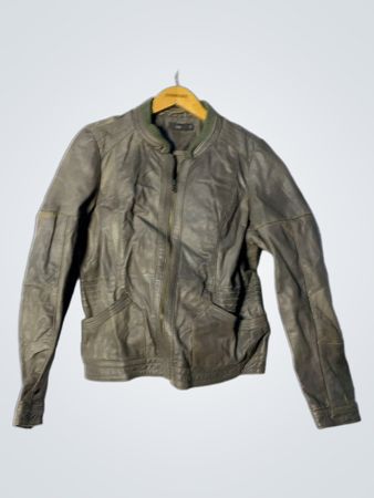 znk Leather Jacket Size 42