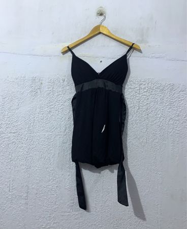 Black Spaghetti Strap Dress