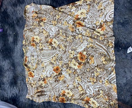 Paisley Floral Print Top