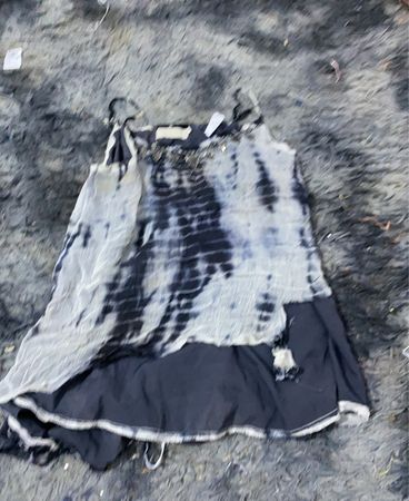 Batiktop mit Lagen