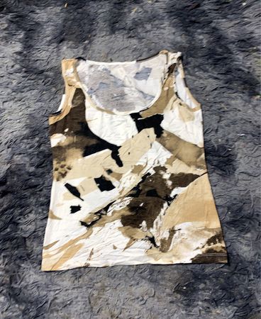 Abstract Print Tank Top