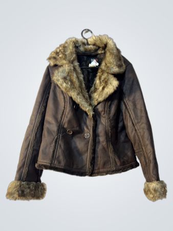 SoHo New York Faux Fur Lined Jacket