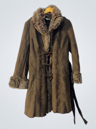Missy Faux Fur Trimmed Coat