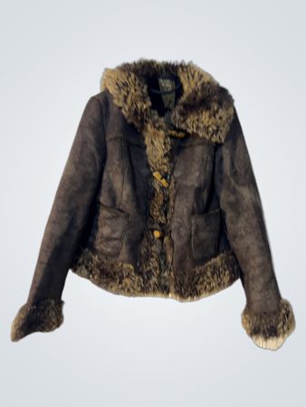 Big Bass Faux Fur Trimmed Jacket