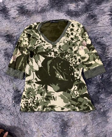 „Floral Print Top“