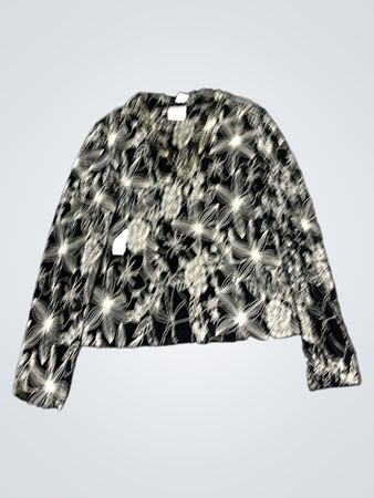 NEXT Petite Floral Print Long Sleeve Top