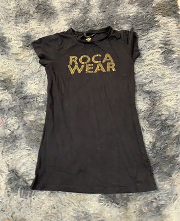 Rocawear Pailletten T-Shirt Kleid