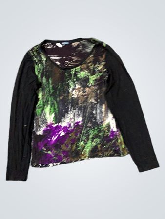 Guitare Langarm-Grafik-T-Shirt