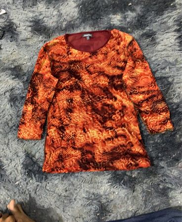 Street One Langarm-Burnout-Top