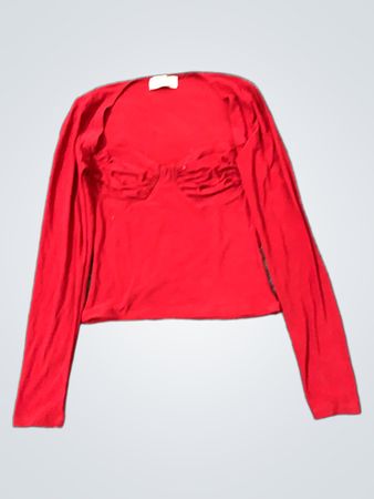 Chiquelle Rotes Langarmoberteil