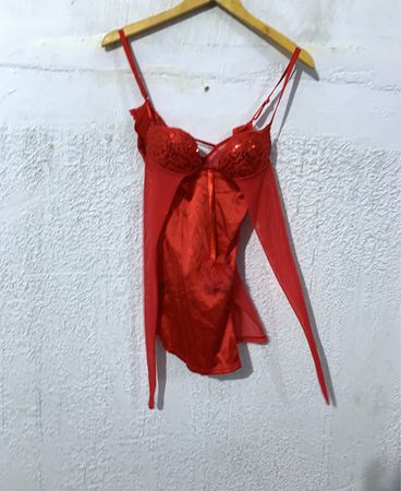 Red Lingerie Babydoll