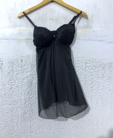 Black Lace Babydoll