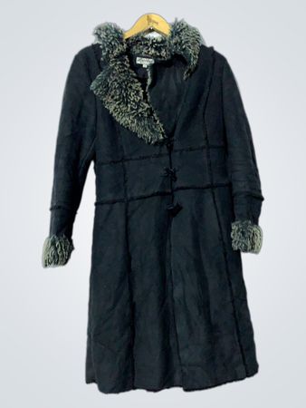 Zelia Faux Fur Trimmed Coat