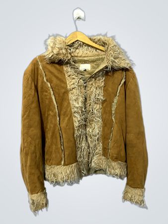 Kaskade Faux Fur Lined Suede Jacket