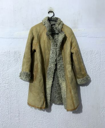 Tan Sheepskin Coat