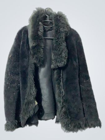 Black Fur Lined Jacket