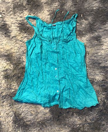 Blaues Tanktop
