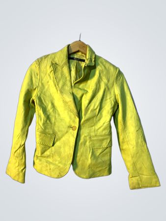 Reporter Yellow Blazer