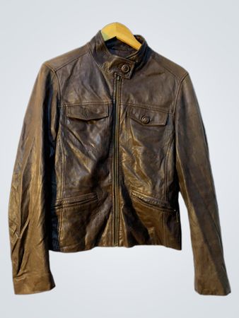 MEXX Leather Biker Jacket