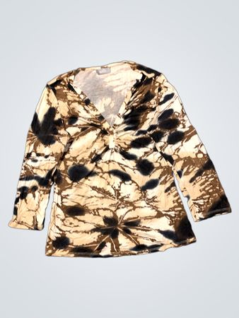 Wallis Damen Langarm Tie-Dye Oberteil