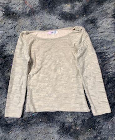 Beiges Langarmshirt