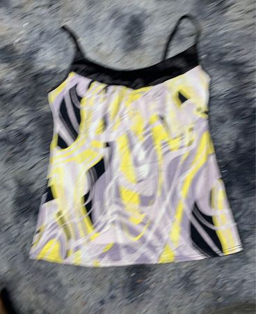Abstraktes Druck-Camisole