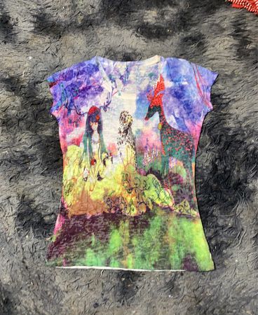 Grafikdruck T-Shirt
