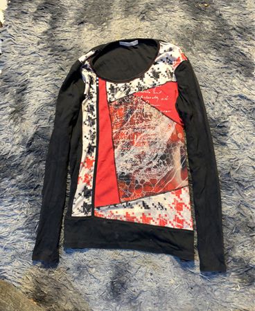 Langarm-T-Shirt mit Grafikdruck