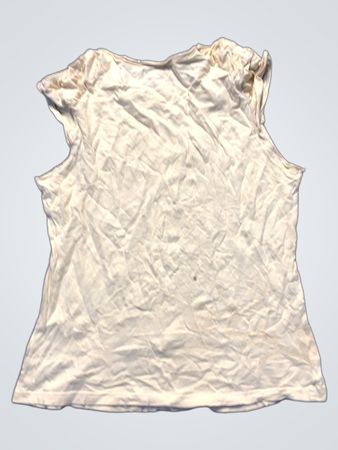 ZARA Cream Graphic T-Shirt