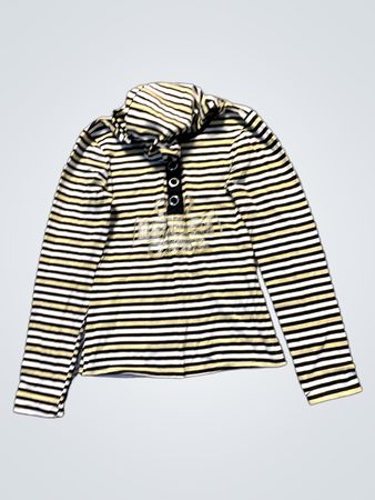 Gestreiftes Langarmshirt