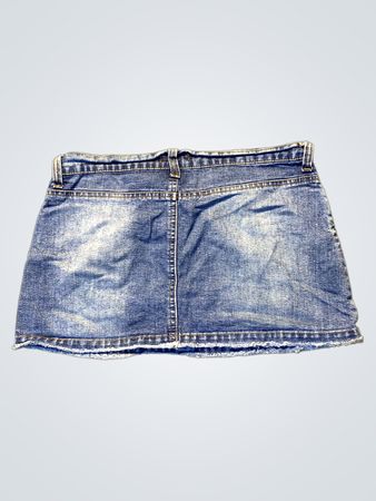 PARADIGM Damen Blau Denim Minirock