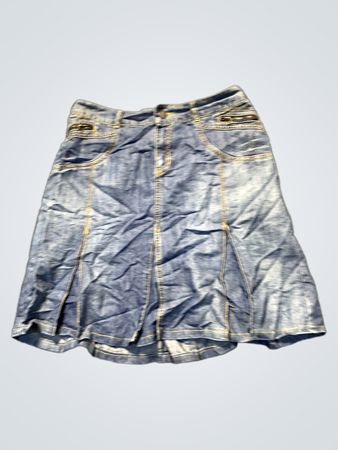 Blauer Jeansrock