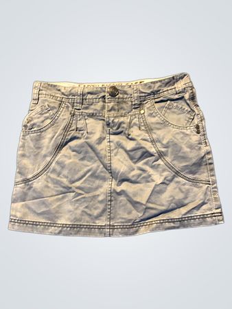 EARTH SNOW & ICE Grauer Denimrock
