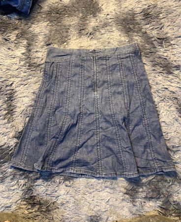 Denim A-Linien-Rock