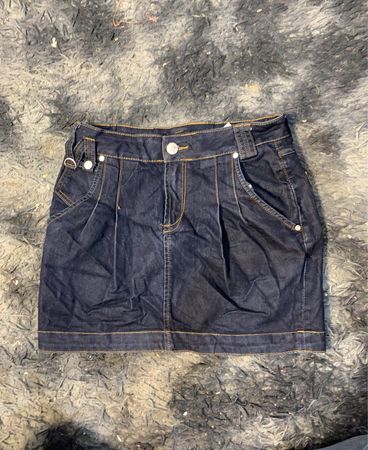 Jeans-Minirock