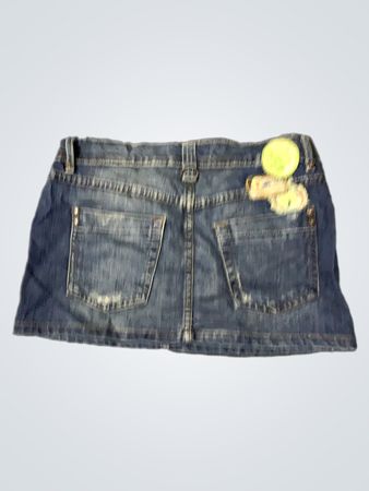 Miss Me Jeans "Out of This World" Denim Minirock