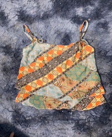 Patchwork-Druck Tanktop