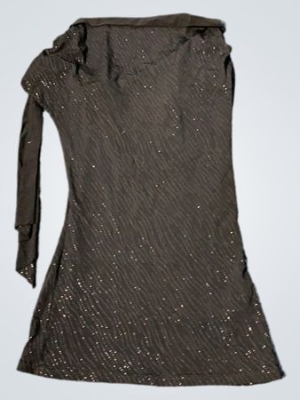Schwarzes glitzerndes Kleid