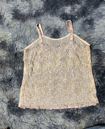 Durchsichtige Perlen-Camisole