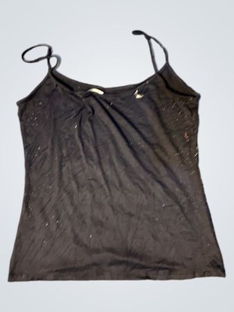 Schwarzes Trägertop