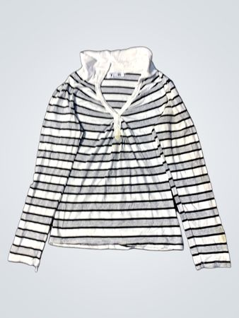 TS Paris Gestreiftes Langarmtop
