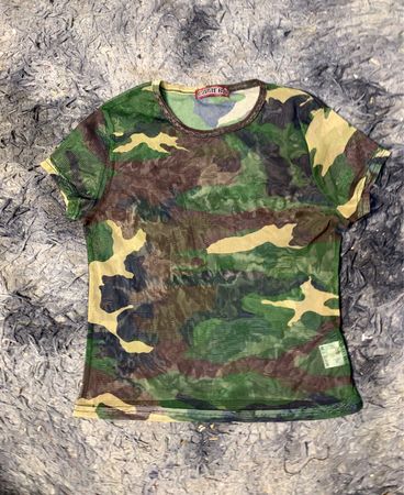 KAMERA Camouflage Mesh T-Shirt