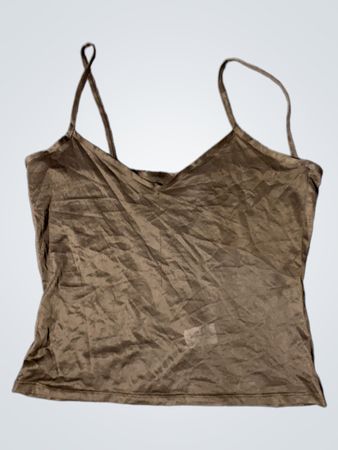 Braunes Cami-Top