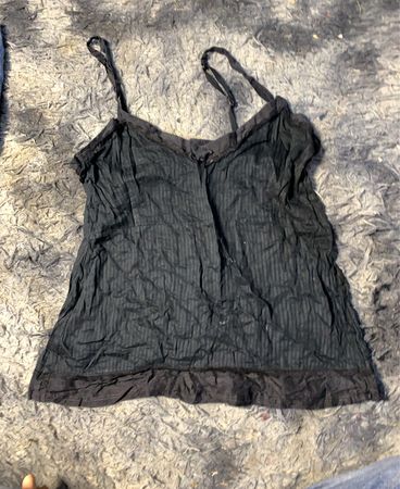 Schwarze Camisole