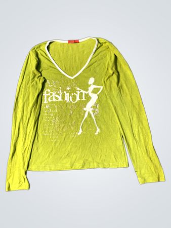 Bbg "fashion" Grafik Langarmshirt