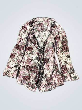 Bluse mit floralem Muster